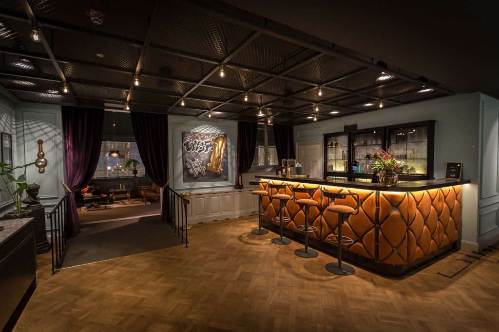 Receptionen i Centralsationen på No18.